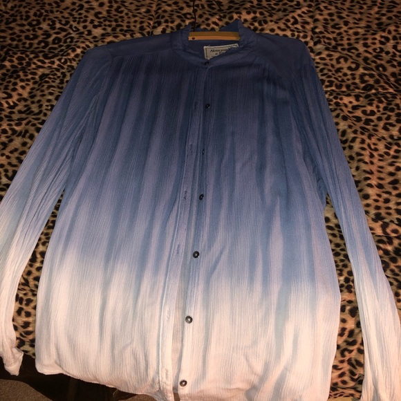 Ombré button down - Picture 1 of 2